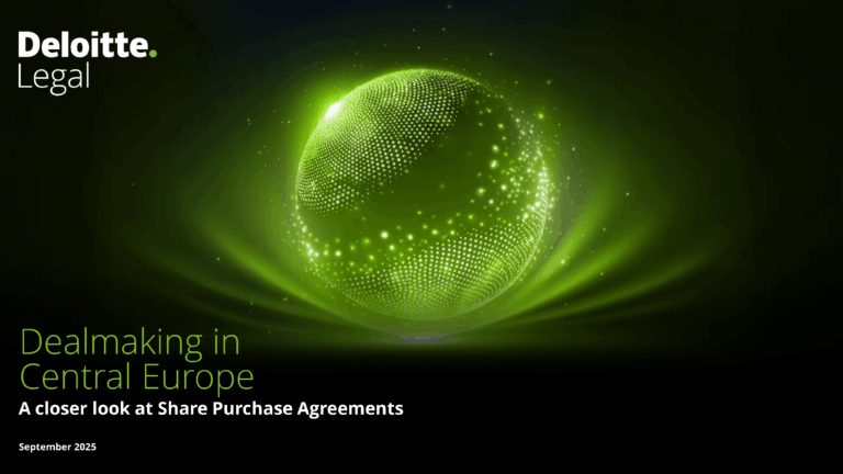 Dealmaking in Central Europe_A closer look at Share Purchase Agreements